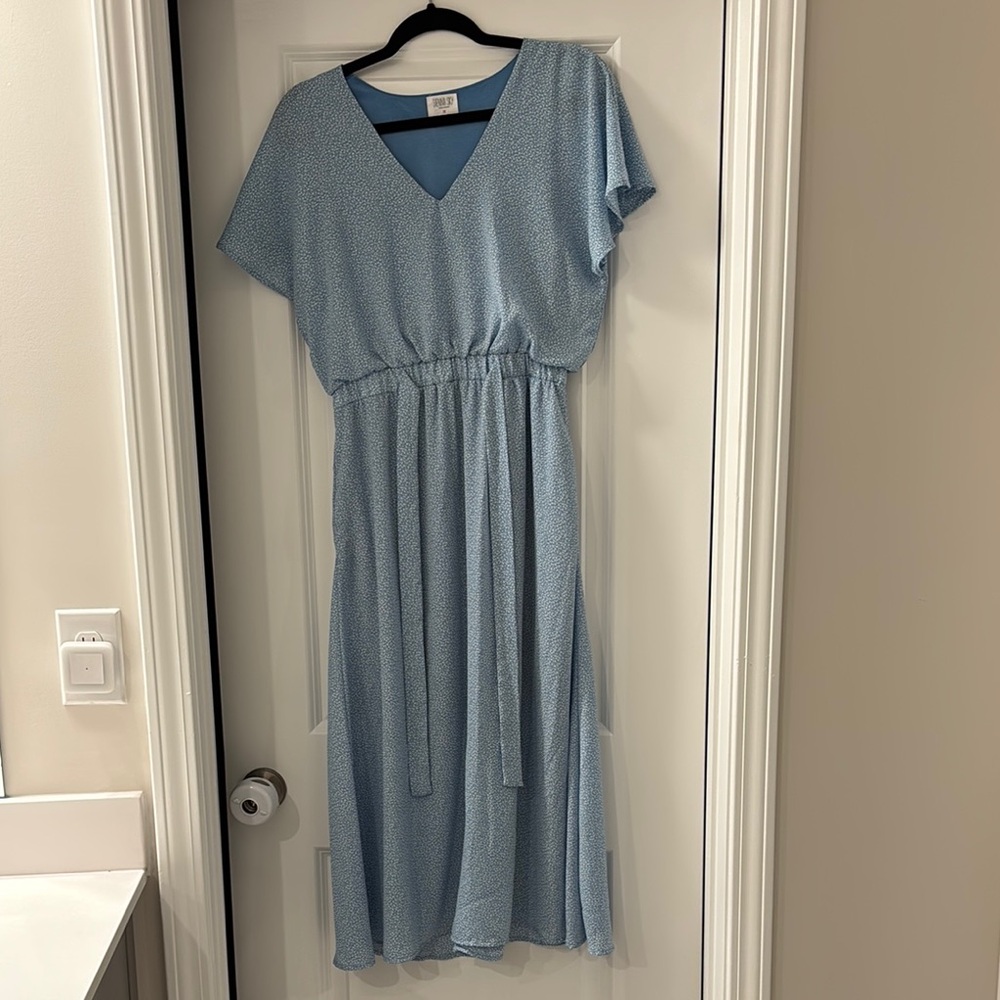 Sienna Sky Blue Maxi Dress